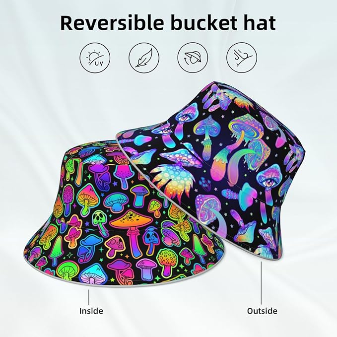 Bucket Hat for Women and Men Fashion Sun Cap Packable Outdoor Fisherman Hat