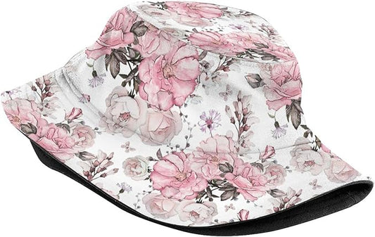 Bucket Hat Sun Beach Packable Fisherman Cap for Women Men Summer Outdoor Hiking