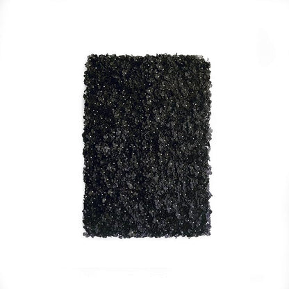 Efavormart Black UV Protected Hydrangea Flower Wall Mat Backdrop 4 Artificial Panels - 11 Sq ft.