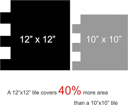 Art3d 6-Pack Peel and Stick Vinyl Sticker Kitchen Backsplash Tiles, 12" x 12" Marble Design