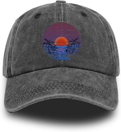 Negi Retro Baseball Cap Denim Hat for Women Female Washed Distressed Adjustable Dad Hats Unconstructed Cotton