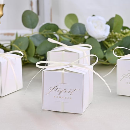 Double Face Ivory Satin Thin Ribbon 1/8 inch X 50 Yards Polyester Ivory Ribbon for Gift Wrapping Very Suitable for Weddings Party Hair Bow Invitation Decorations and More
