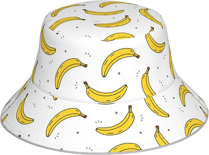 Bucket Hat Double-Side-Wear Reversible Sun Hat Beach Travel Hiking for Women Men