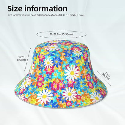Bucket Hat for Women and Men Fashion Sun Cap Packable Outdoor Fisherman Hat