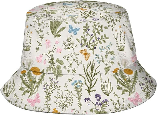Bucket Hat Sun Beach Packable Fisherman Cap for Women Men Summer Outdoor Hiking