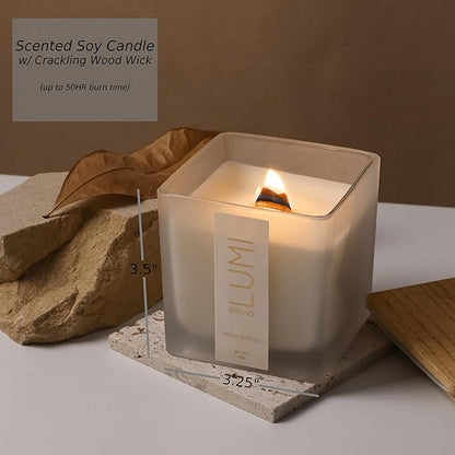 Luxury Aroma Gift Set | Peony Garden - Reed Diffuser (200ml), Wood Wick Soy Candle (200g), Room Spray (50ml) | Includes Dried Flowers & 8 Reeds | Luxurious Home Fragrance for Home Décor & Gifts