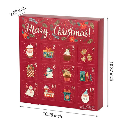 Advent Calendar 2025 Christmas Gifts for Kids Women - Christmas Advent Calendar Bath Bomb with Surprise Inside Bath and Body Gift for Sister, Wife, Mom, Son, Daughter｜Spa Gift Set Idea for Kids