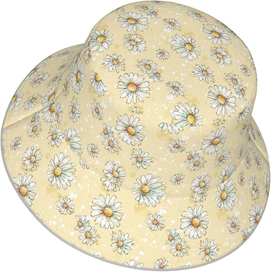 Bucket Hat Double-Side-Wear Reversible Sun Hat Beach Travel Hiking for Women Men