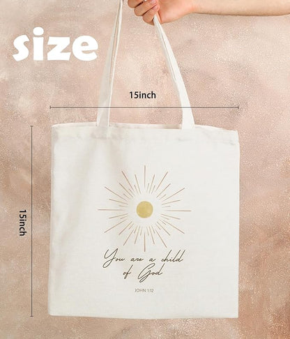 Christian Tote Bag, Christian tote Bag for Women, Bible tote bag, Bible Tote Bags for Women, Foral Tote Bag