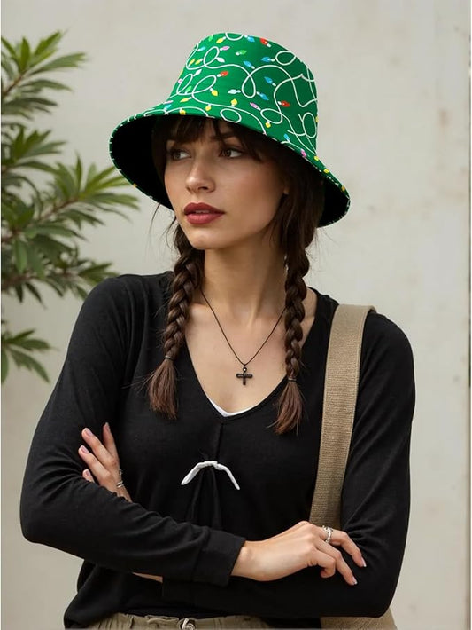 Bucket Hat Unisex for Men Women Funny Fashion Fishing Hat Cute Fisherman Cap