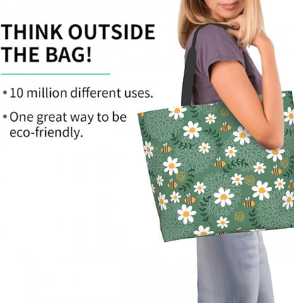 Shoulder Bag Large Reusable Eco-friendly Shopping Bags Portable Storage Handbag