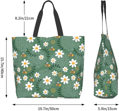 Shoulder Bag Large Reusable Eco-friendly Shopping Bags Portable Storage Handbag
