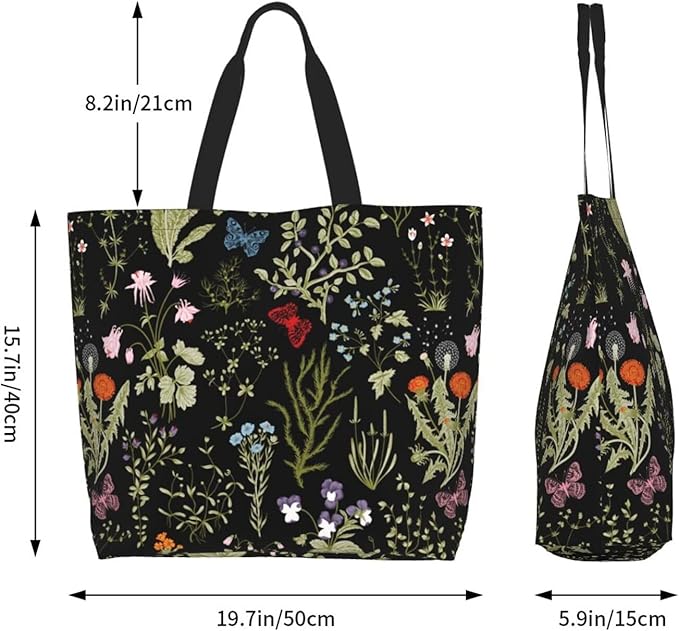 Sunflower Tote Bag For Women, Waterproof Shoulder Bags Big Reusable Grocery Handbag For Shopping Picnic Work Beach