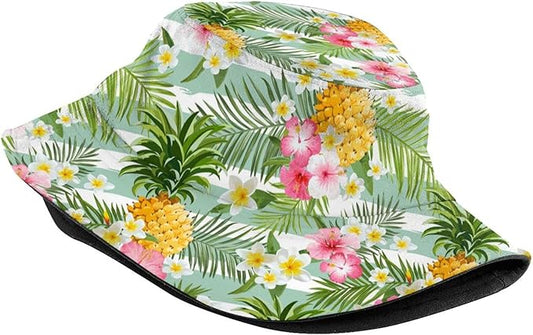 Bucket Hat Sun Beach Packable Fisherman Cap for Women Men Summer Outdoor Hiking