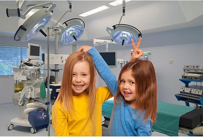 Hospital Backdrop Modern Operating Room Backdrop Doctor Surgery Anesthesia Bed Sickbed Medical Equipment Photo Background for Doctor Nurse Operating Room Background Portrait Studio Props 12x8ft