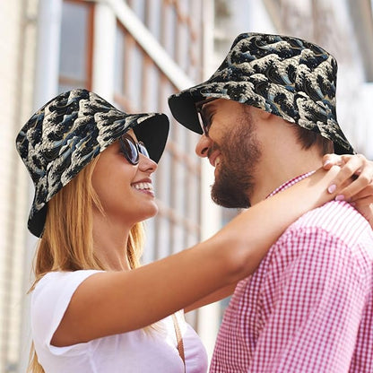 Bucket Hats Fashion Sun Cap Packable Outdoor Fisherman Hat for Women and Men