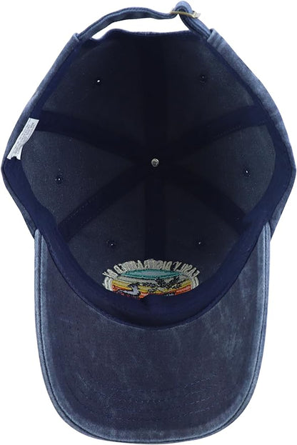 Easily Distracted by Dogs and Plants Hats, Adjustable Plant and Dog Decor Embroidered Baseball Cap for Men Women