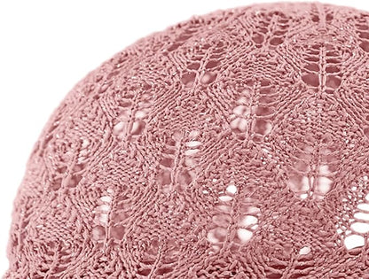 FASHIXD Knit Mesh Baseball Cap for Women - Breathable Summer Trucker Hat