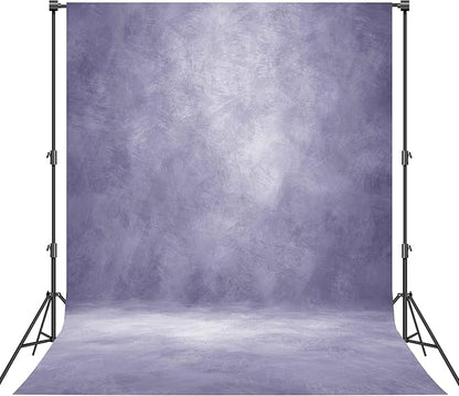 Abstract Professional Photography Backdrop for Portrait Photo Props Booth Background Photoshoot Studio with Polyester Fabric Roller Pocket on Top(6x8ft,Light Purple,No Stand)