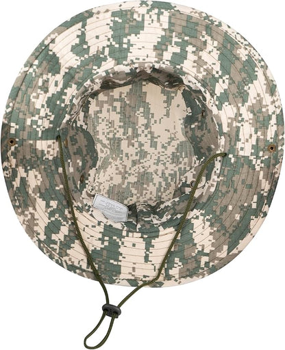 Sun Hats for Men Women Boonie Hat UPF 50+ Bucket Hat Wide Brim UV Protection Fishing Hiking Safari Outdoor Hats