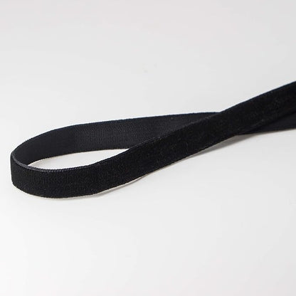 Ribbli Polyester Black Velvet Ribbon,3/8 Inch,10-Yard Spool,Use for Choker,Gift Wrapping,Floral Bouquets, Boutonnieres