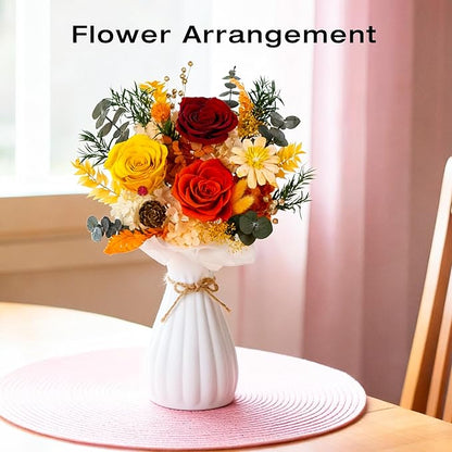 Vrioca Flowers for Delivery, Preserved Flowers Bouquets, Birthday Gifts for Women Mom
