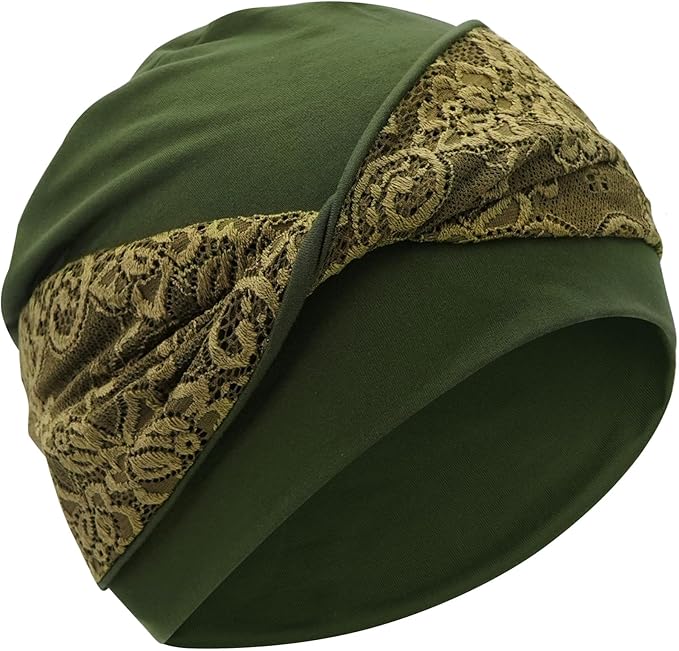 XYIYI Knot Chemo Headwear for Womens Cancer Patients, Stretchy Chemotherapy Headwraps Beanie Hats