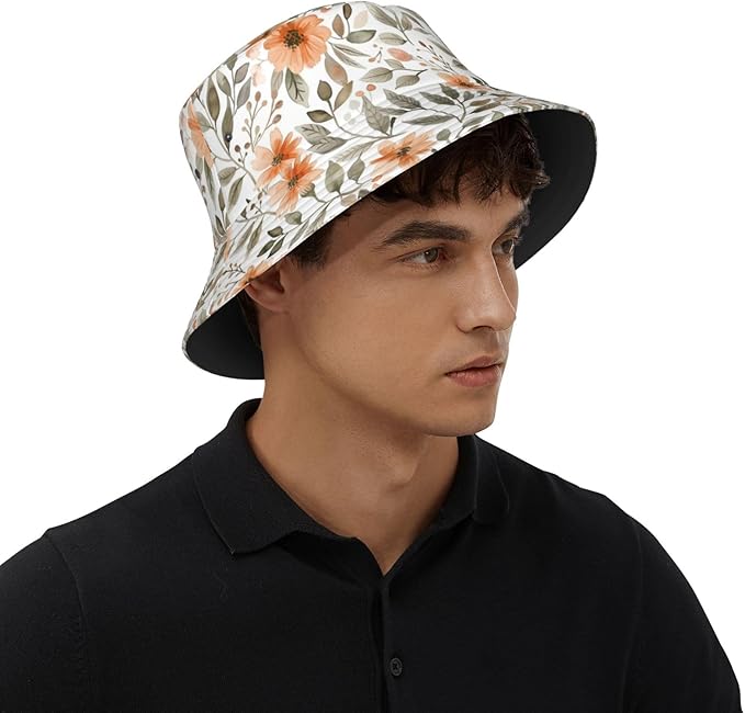 Bucket Hats Fashion Sun Cap Packable Outdoor Fisherman Hat for Women and Men Travel