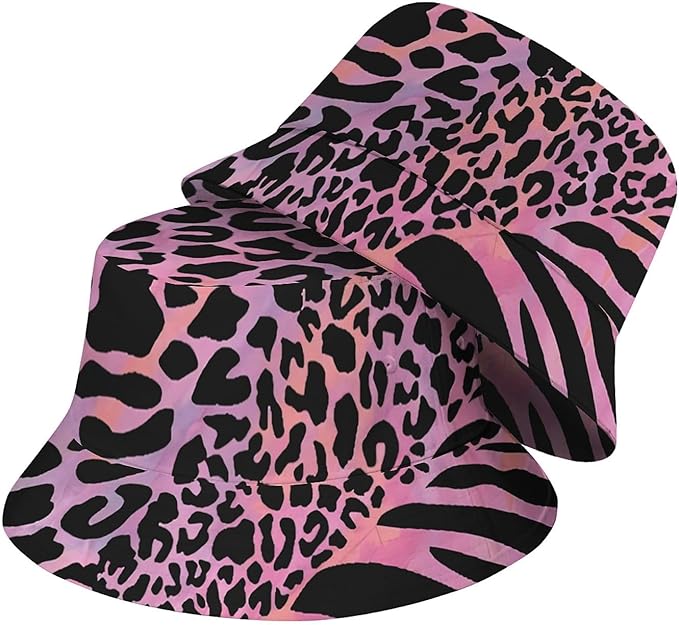 Wildflowers Floral Bucket Hat for Men Women, Summer Vacation Outdoor Travel Reversible Double Side Beach Caps Fisherman Hat
