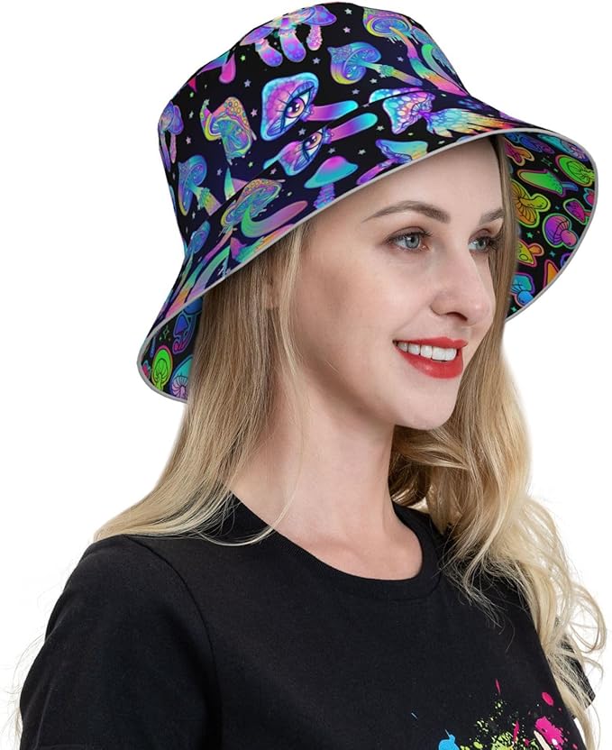 Bucket Hat for Women and Men Fashion Sun Cap Packable Outdoor Fisherman Hat