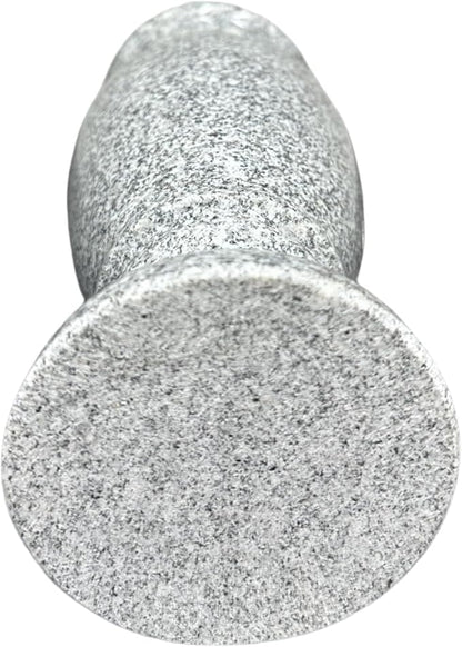 Memorial Cemetery Flower Vase - Real Granite (Grey Granite), with Stainless Steel Inner, Grave Marker, Decorations for Gravesite, Headstone Flowers Holder, Garden Lawn & Yard