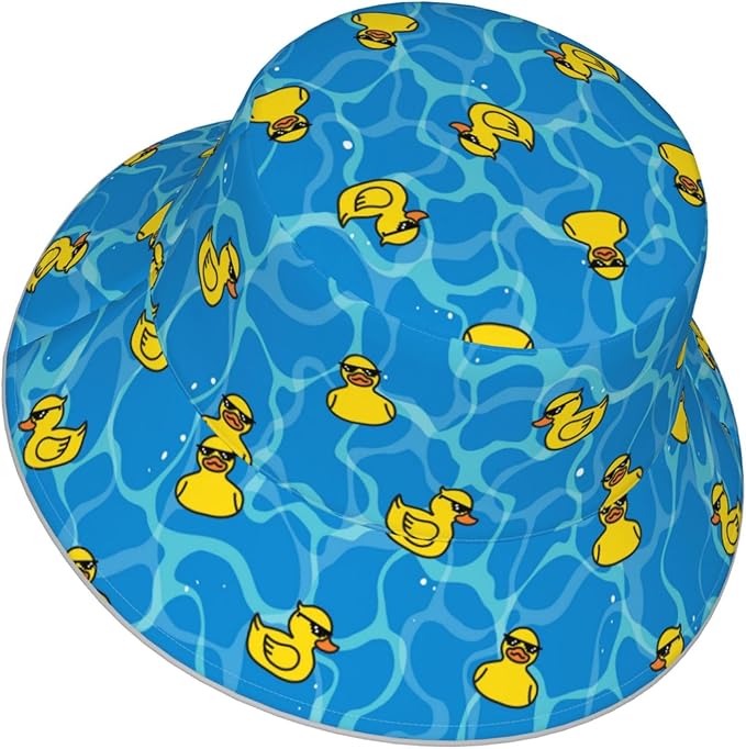 Hat Reversible Fisherman Hats Double Sided Wearing for Women Men Boys Girls