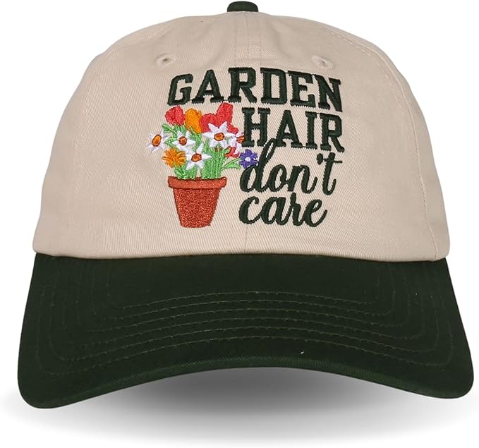 InnoBeta Gardening Gifts Cap for Women, Plant Lovers, Plant Lady Gardeners, Cool Unique Garden Adjustable Embroidered Hat