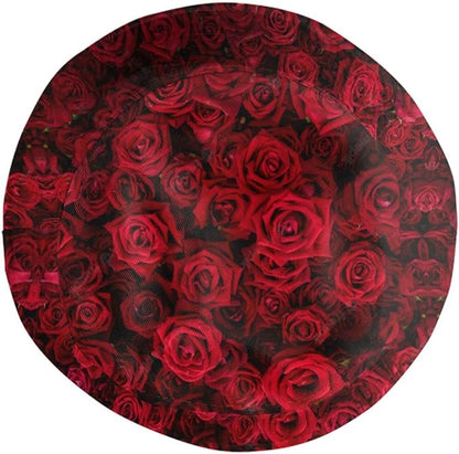 Red Roses Flowers Bucket Hat Packable Sun Hat Outdoor Travel Fisherman Hat Caps for Women Men