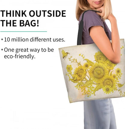 Shoulder Bag Large Reusable Eco-friendly Shopping Bags Portable Storage Handbag