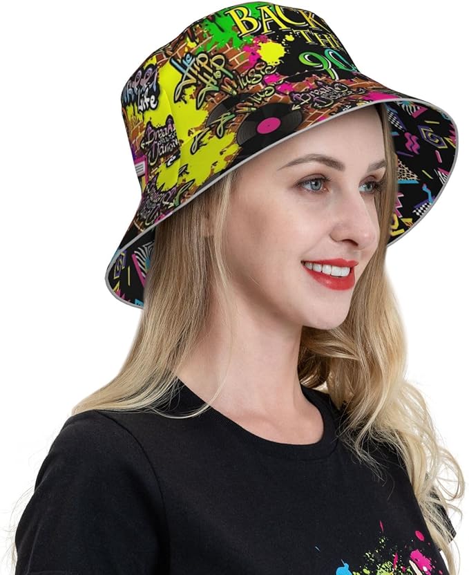 Bucket Hat for Women and Men Fashion Sun Cap Packable Outdoor Fisherman Hat