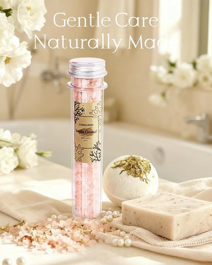 Coralogo Natural Spa Gift Baskets - Natural Pampering Spa Set, Self-Care Get Well Soon Basket,Thank You Gifts, Unique 11pcs Gift Set for Birthday Christmas Valentines Day Mothers Day