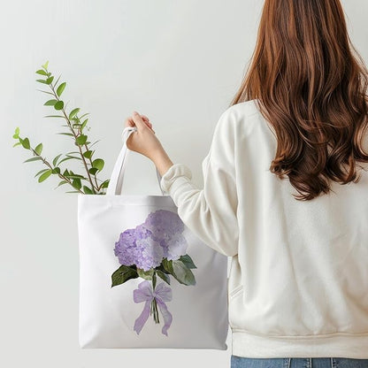 Floral Tote Bag, Floral Bag for Women, Reusable Grocery Bags Shopping Bags