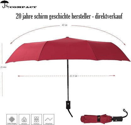 SY COMPACT Travel Umbrella Windproof Automatic Umbrellas Small Compact UV Sun Protection Factory Outlet Umbrella