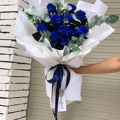 Double Face Navy Blue Satin Ribbon 1/4 inch X 50 Yards Polyester Navy Blue Ribbon for Gift Wrapping Very Suitable for Weddings Party Hair Bow Invitation Decorations and More