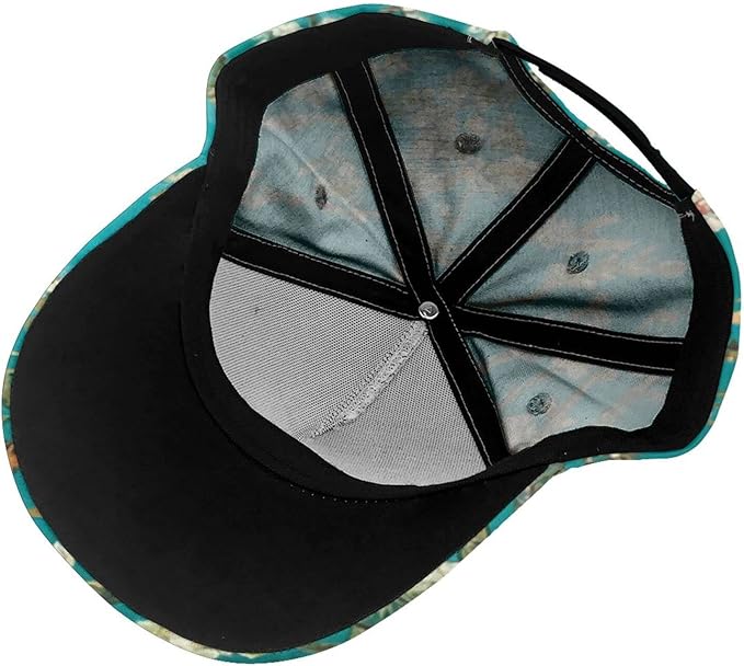 Floral Baseball Cap for Women Fashionable Adjustable Dad Hat Low Profile Running Hat for Summer Sporting Working Hiking