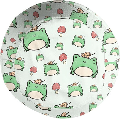 Bucket Hat for Women Men, Summer Print Hat Travel Packable Sun Cap Outdoor Hat for Women and Men