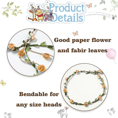 Winnie Baby Shower Sash Mom to Be Sash and Dad to Be Pin Flower Crown for Gender Reveals Party Baby Shower Party Favors Decorations for Boys and Girls Pregnancy Props Gift, Standard, Brown