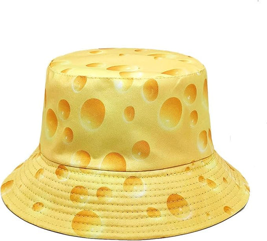 Bucket Hat for Women Men, Cotton Reversible Double Side Wear Sun Hats Beach Fisherman Hat