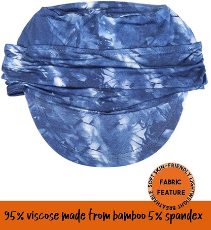 Chemo Headwear Viscose Newsboy Cap for Women Fall and Winter Hats
