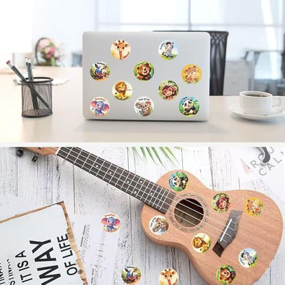 1000 Pcs Teacher Reward Animal Stickers for Kids Classroom Boys Girls School Students.2 Roll 1 Inch Good Job Stickers Gift for Birthday Party Favors.Teacher Must Haves Supplies Small Sticker