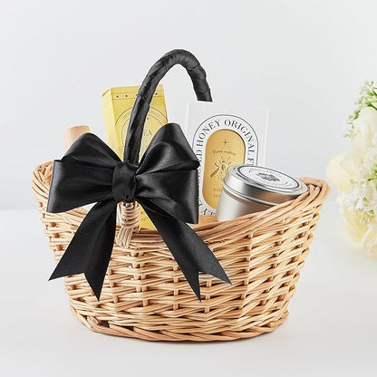 1-1/2 Inches 100 Yards Black Satin Ribbon, Ribbon Roll for Flower Bouquets, Gift Wrapping, Wedding, Handmade Crafts