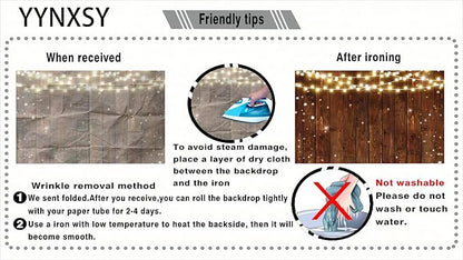 YYNXSY Rustic Glitter Wood Photography Backdrop for Wedding Party Banner Birthday Bridal Shower I Do BBQ Baby Shower Background Photo Booth 10X10FT YY-517