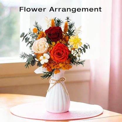 Vrioca Flowers for Delivery, Preserved Flowers Bouquets, Birthday Gifts for Women Mom