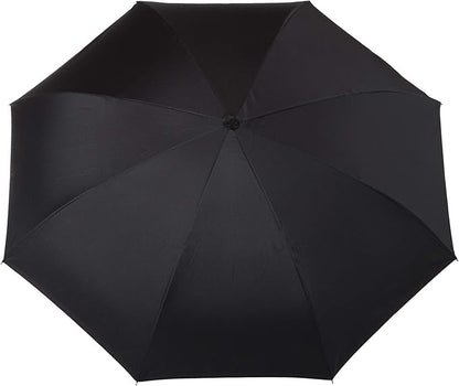 Totes Auto Reverse Close Windproof Stick Inbrella with Water Repellent Protection